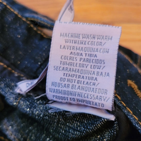 De Puta Madre 69 Dark Denim Overall Jeans Sz 27 - Picture 13 of 15